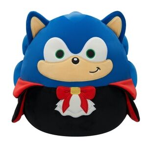 New! 8" Sonic The Hedgehog Squishmallow, Sonic Stuffed Animal, Sega